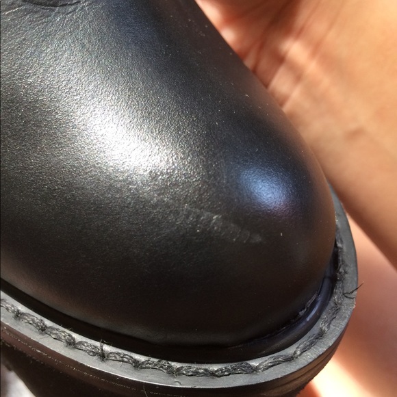 Chunky Goth Platform Heels with Removable Strap! - Picture 8 of 8